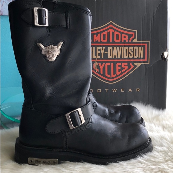 harley davidson mega conductor boots